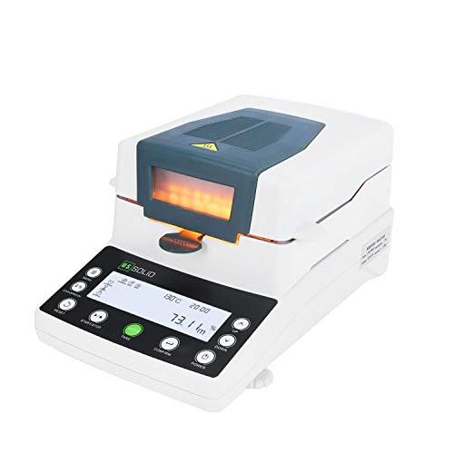 U.S. Solid USS-HMA02 Moisture Analyzer, 110g x 1mg, 0.01% Readability