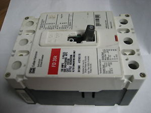 WESTINGHOUSE 100 AMP 3POLE CIRCUIT  BREAKER  FD3100    RR-77C