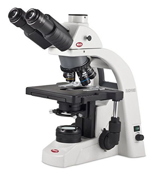 1100100402642 - BA310 Elite LED Trinocular Upright Compound Microscope (Low Color Temp) - Motic BA310 Elite Upright Compound Microscope, Motic Instruments - Each