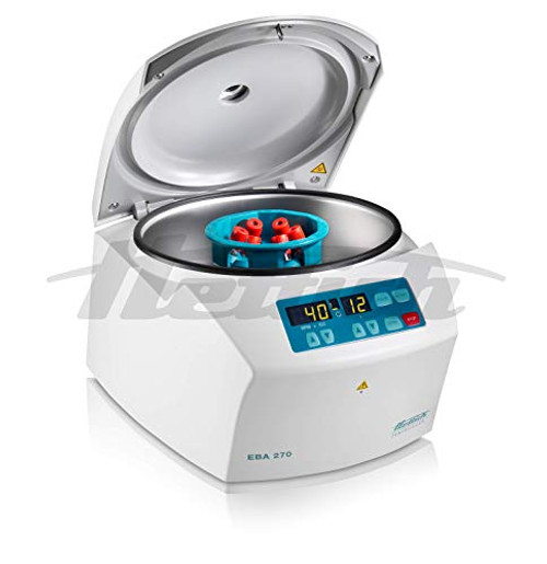 HETTICH INSTRUMENTS, LP 2300 EBA 270 Small Centrifuge with Rotor, 239 mm H x 326 mm W x 389 mm D, 6 x 15 mL Maximum Capacity, 50-60 Hz Frequency