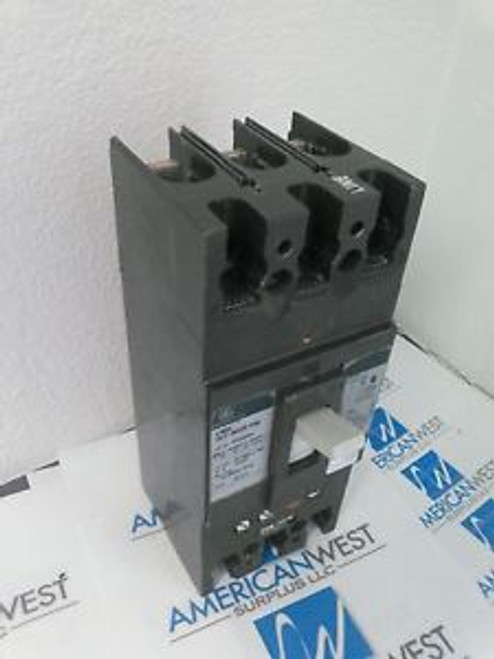Used GE THFK236F000   225 amp frame with 225 amp 600 vac 3 pole breaker