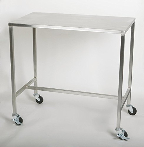 H-Brace Stainless Steel Instrument Tables (24X60X34)