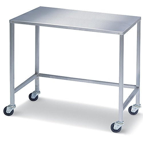 Tables with H Brace - Stainless Steel Instrument Table, Lakeside Manufacturing