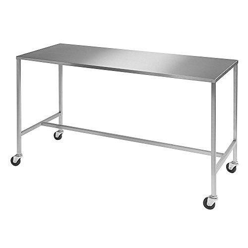 Tables with H Brace - Stainless Steel Instrument Table, Lakeside Manufacturing