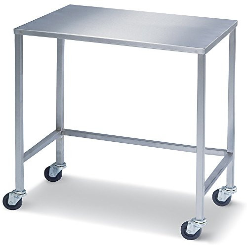 Tables with H Brace - Stainless Steel Instrument Table, Lakeside Manufacturing