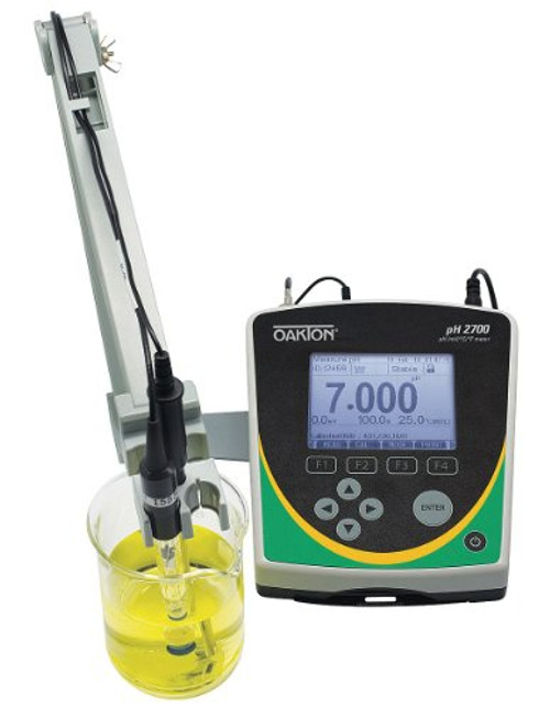 Oakton WD-35420-22 Instruments Series pH 2700 Benchtop Meter with Electrode Stand and Software