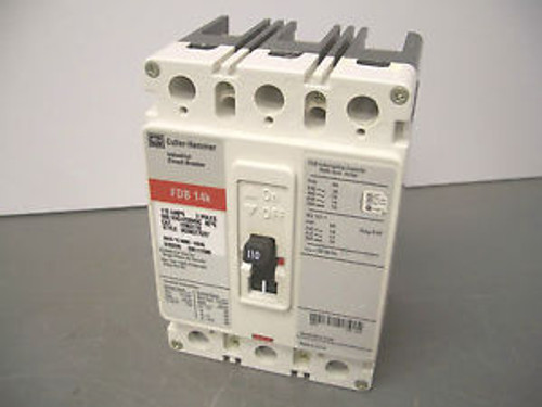 CUTLER-HAMMER CIRCUIT BREAKER CATFDB3110 110A/600V/3POLE