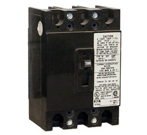 Cutler Hammer CC3200YJ 200A 3-Pole 240V Circuit Breaker WARRANTY