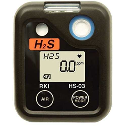 RKI Instruments 03 Series H2S Single Gas Monitor 73-0062