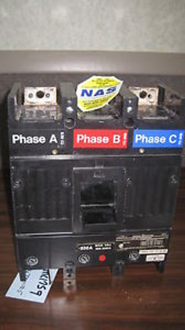 GE TJJ436300 circuit breaker Model 5 TESTED-REPORT-WARRANTY- 300 amp 600 volt