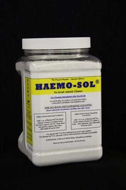 026-050 - Regular No Scrub Instrument Cleaner - Haemo-SOL?é Regular No Scrub Instrument Cleaner - Case of 6 (5 lb)