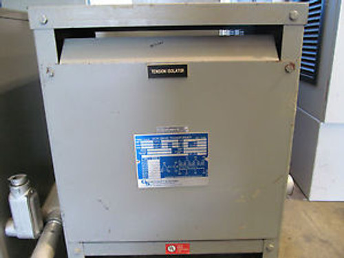 GS Hevi-Duty Electric Three Phase Transformer 11 KVA Prim 460 Delta Sec 480Y/277