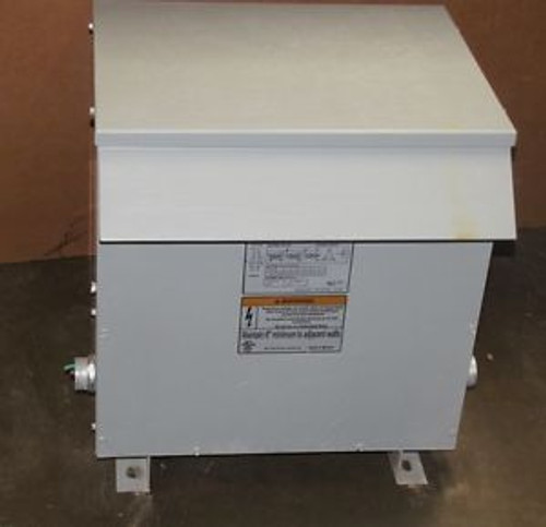 SIEMENS 3F3Y030TP1DS 30KVA 30 KVA H.V.: 480 DELTA L.V.: 208Y/120 3PH TRANSFORMER