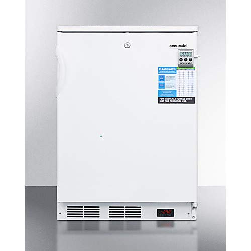 Accucold VT65 Built-in Under Counter Laboratory Freezer, Capable of -30??C (-22??F) Operation, with a High/Low Temperature Alarm and Digital Controls