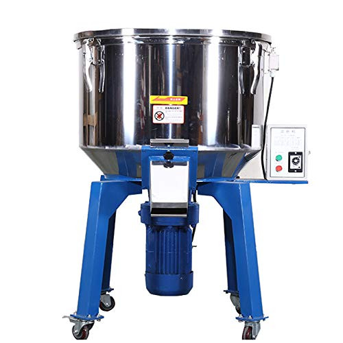 YUCHENGTECH Particle Powder Mixer Mixing Machine 3KW 220lb Granule Blending Machine for Feed Seed Plastic Particle (100kg)