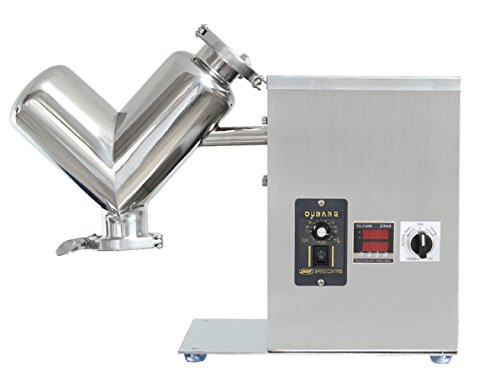Mini V Type Powder Mixer Mixing Machine 2L 2kg VH-2 (110V)