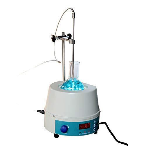 Magnetic Stirrer Hotplate Digital Lab Heating Mantles 500ml,0~1600rpm,250W, Max 450?äâ