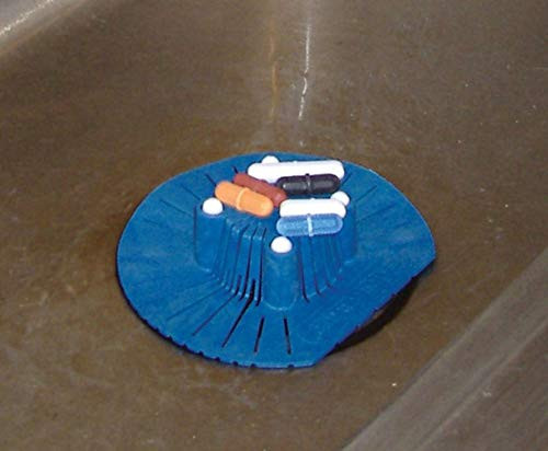 Bel-Art F37787-0000 Spinbar Magnetic Stirring Bar Sink Strainer; Blue