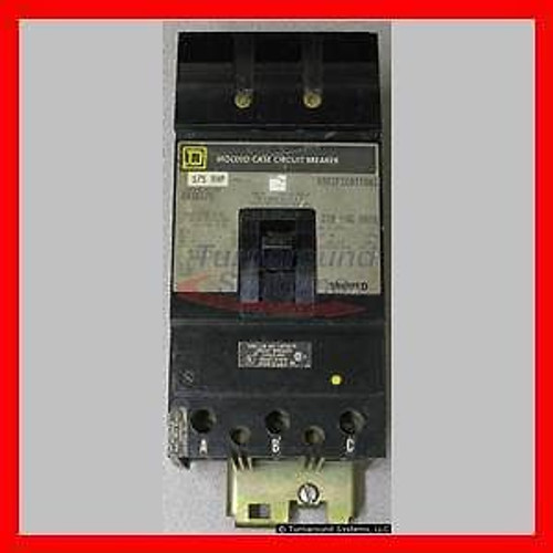 Square D KH36175-LG3 Circuit Breaker, 175 Amp, 35 kAIR, I-Line, Used