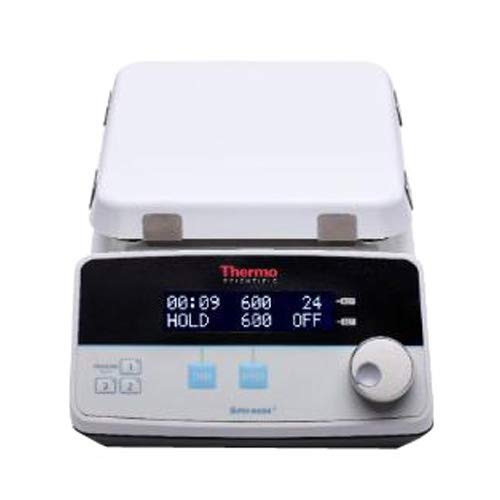 Thermo Fisher S88850190 Supernova+ Ceramic Top Stirrer, 100-120V, 50/60 Hz, 10.25" x 10.25" Heating Surface, 4" Height, 11.3" Wide, 16.2" Length