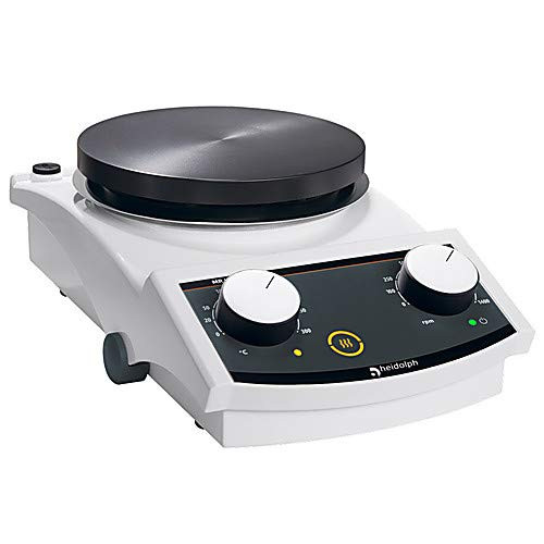 Heidolph 36110519 HEI-Plate Series Magnetic Stirrer Without Temperature Sensor, HEI-Standard, 115 Volts
