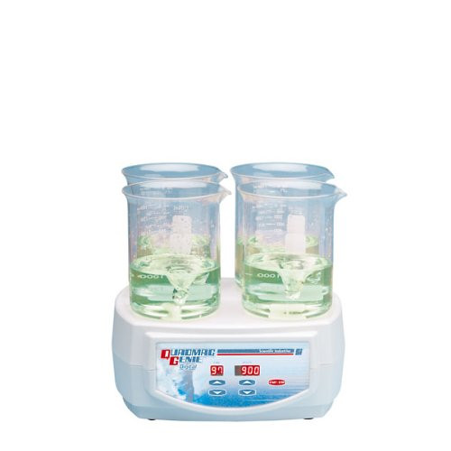 Scientific Industries Genie SI-536 Digital Quadmag Multi-Position Stirrer, 120V