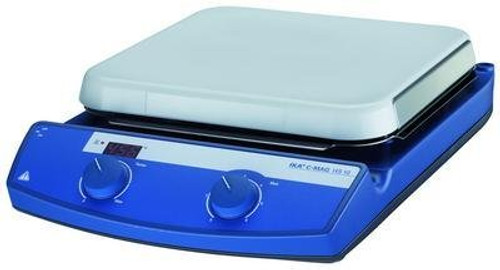 IKA Works 3581400 C-MAG HS 10 Magnetic Stirrer with Ceramic Heating Plate, 1520W, 100-1500 RPM Speed Range, 50??C-500??C Temperature Range, 300 mm W x 105 mm H x 415 mm D