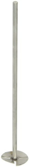 Glas-Col 099D A100103 Stainless Steel 4-bladed Stirrer Propeller, 38mm Diameter, 229mm Shaft Length