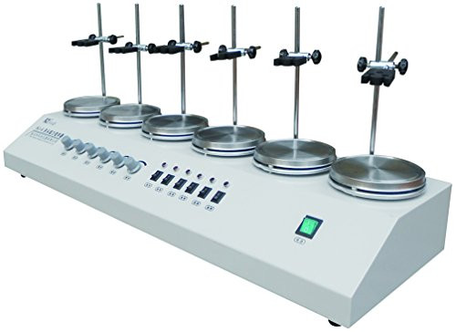 HJ-6 Digital Thermostatic Magnetic Stirrer Hotplate Mixer 0-2400rpm (HJ-6)