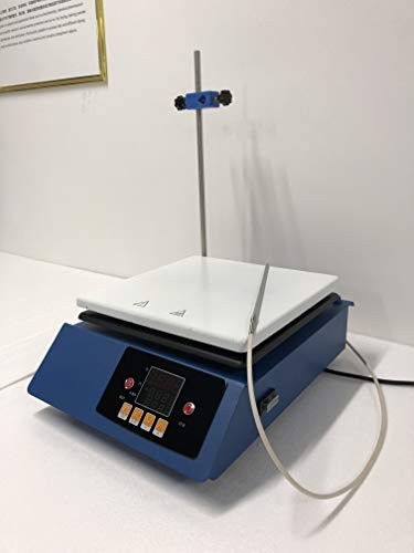 HNZXIB Laboratory 280280mm Ceramic Hot Plate Magnetic Stirrer,0~2500rpm,110V/60HZ