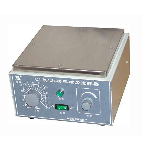 MXBAOHENG CJ-881 Lab Magnetic Stirrer Electric Mixer High Power 250W 0-2600 RPM 220V