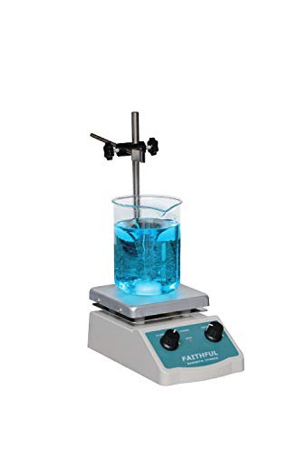 SISHUINIANHUA Laboratory Magnetic Stirrer with Heating Lab Stir Plate Blender Mixer Hot Plate with Magnetic Stir Bar