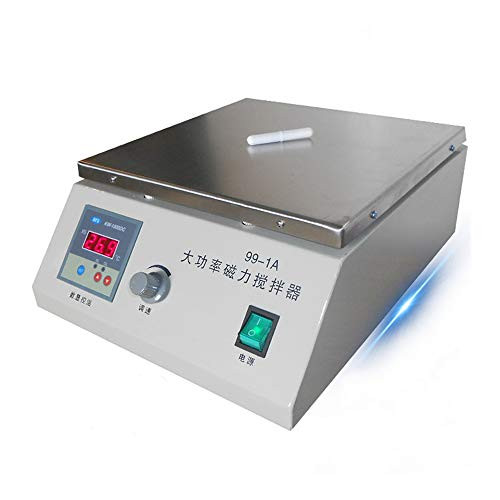 MXBAOHENG 99-1A Lab Digital Thermostatic Magnetic Stirrer Hotplate Mixer 0~2600 RPM