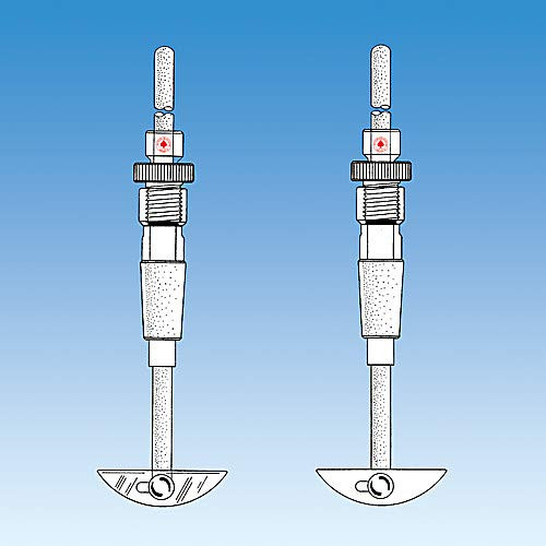 ACE GLASS 8041-15 Trubore Stirrer, Complete with Glass Blade, 10 mm Diameter, 29/42 Joint, 500-1000 mL Capacity