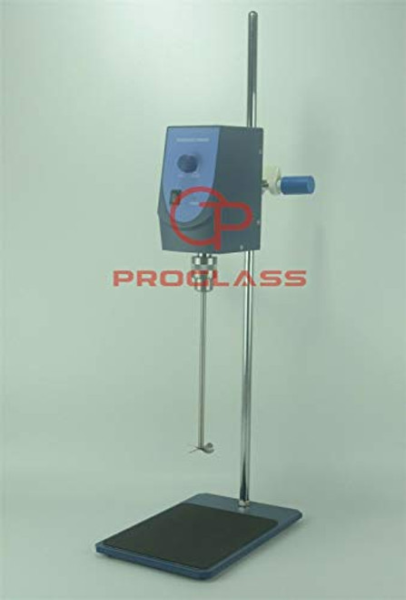 Proglass SH-II-6 Overhead Stirrer with Stirring Rod and Stand, 20L Capacity,110V