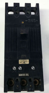 GE 225 Amp Circuit Breaker THJ236225