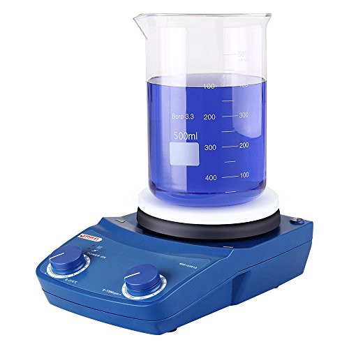 Hot Plate Magnetic Stirrer, Lab Magnetic Heating Plate, Large 20L, 50-1500RPM, Temperature Up to 310?äâ Magnetic Mixer-US Plug
