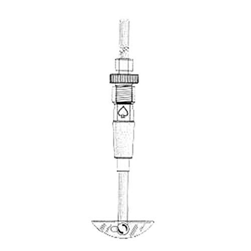 ACE GLASS 8041-19 Trubore Stirrer, Complete with Glass Blade, 10 mm Diameter, 29/42 Joint, 2000-3000 mL Capacity