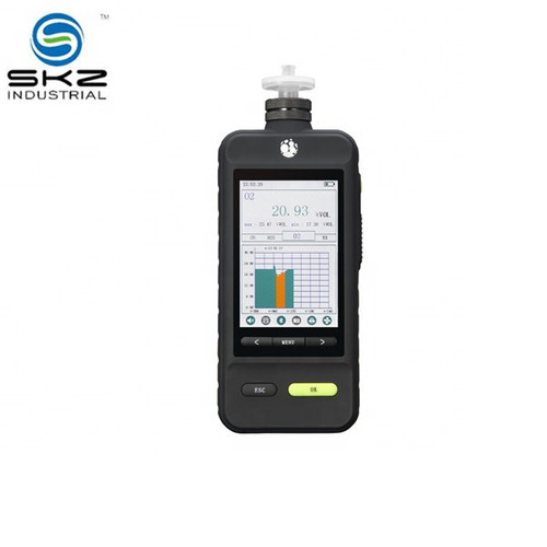 color screen laboratory carbon dioxide CO2 gas analyzer