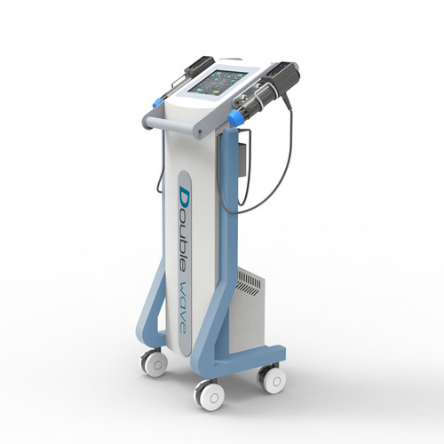 Vertical Dual Channel Physical Therapy Pain Relief ED Treatment Shock Wave Equipment Electromagnetic Shockwave Machine