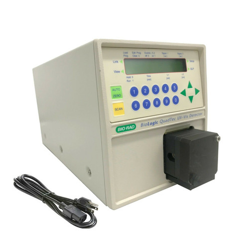 Bio-Rad BioLogic QuadTec UV-Vis Detector For Chromatography 100-240Vac