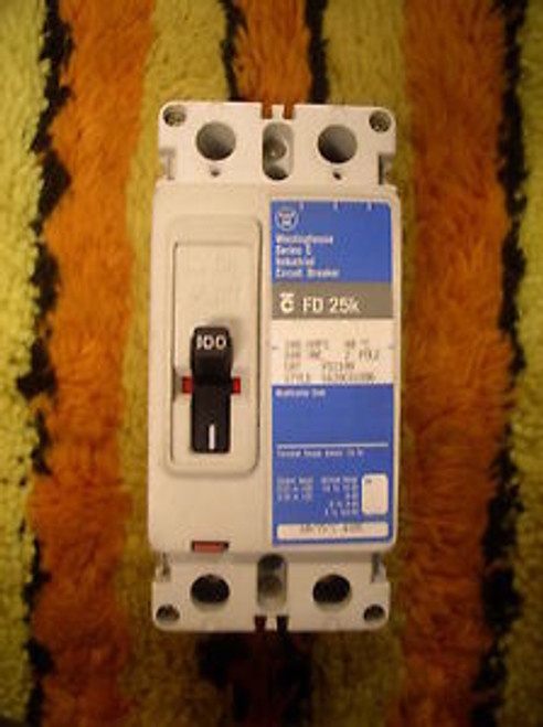Westinghouse FD2100 100 Amp Circuit Breaker 2-POLE 25K 600V Warranty