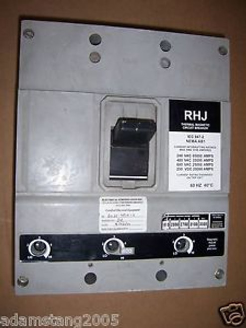 ITE RJH-F400 3 pole 400 amp  TRIP 400 trip circuit breaker HJ3-F400