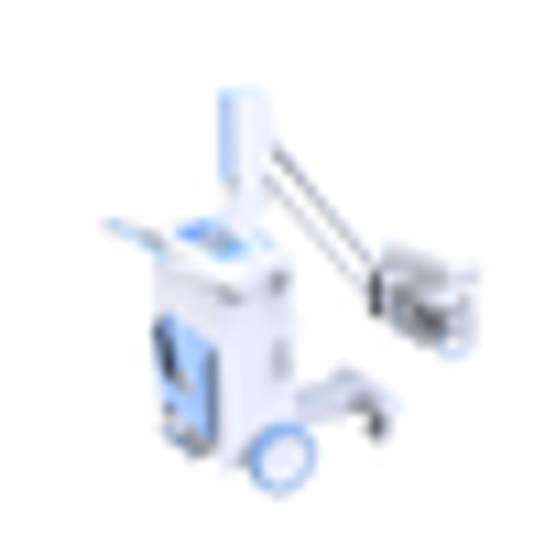 mobile digital x ray machine price PLX101 | digital portable mobile x-ray machine