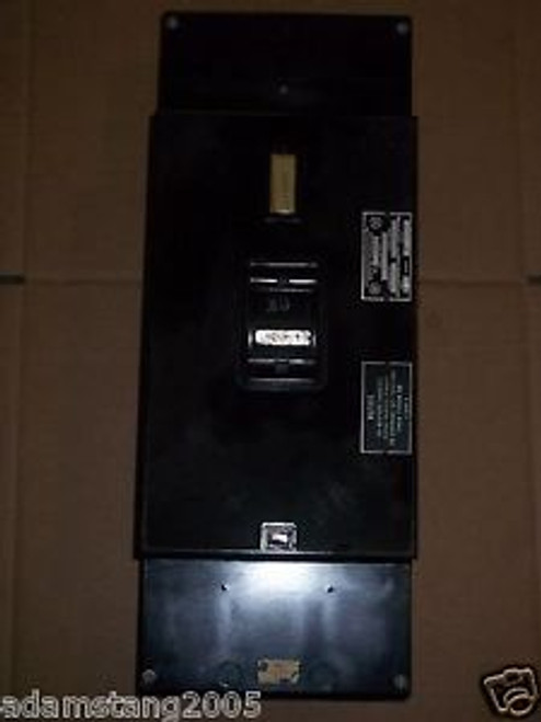 Westinghouse L Frame 600 amp circuit breaker 400 amp Trip CHIPPED