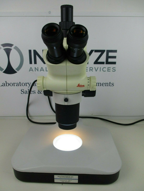 Leica S8 APO boom Stereozoom dissecting microscope with Fluorescence Light Base