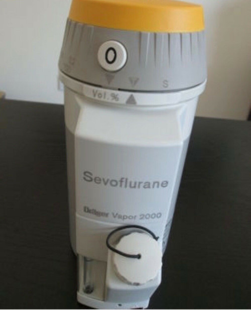 Drager Sevoflurane Vapor 2000 Anesthesia Vaporizer