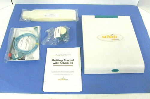 Sirona Schick33 S2 Dental Digital X-Ray Sensor W/ New Replacement Cable Kit