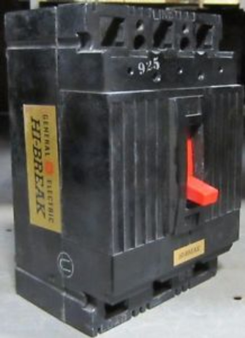 GE GENERAL ELECTRIC THEF136040  600 VAC  40 Amp  3 Pole CIRCUIT BREAKER