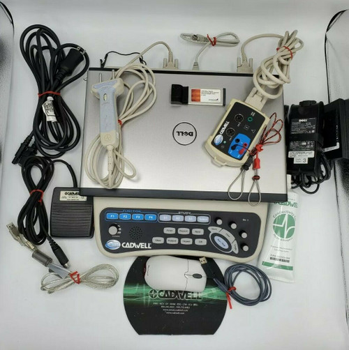 Cadwell Sierra Wave II EMG/NCV Controller Laptop Amplifier Stimulator,Cab